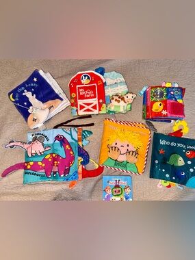 Soft Interactive baby books